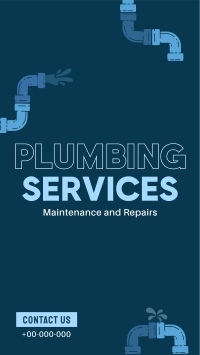 Plumbing Expert Services TikTok video Image Preview