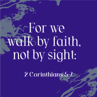 Walk by Faith Instagram post Image Preview