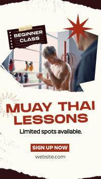 Muay Thai Lessons TikTok Video Preview