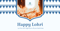 Lohri Night Celebration Facebook Ad Design
