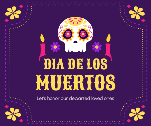 Dia De Los Muertos Facebook post Image Preview