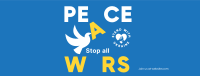 Peace For Ukraine  Facebook Cover Design