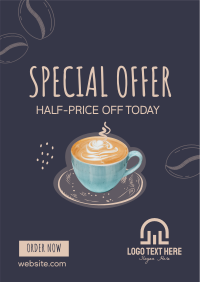 Cafe Coffee Sale Favicon | BrandCrowd Favicon Maker