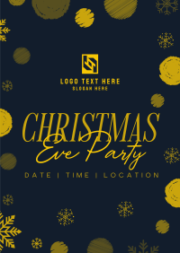 Christmas Eve Party Poster Image Preview