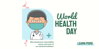 Doctor Health Day Twitter post Image Preview