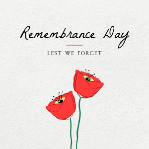 Simple Remembrance Day Instagram post Image Preview