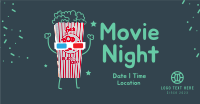 Popcorn Toon Facebook Ad Design