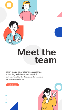 The Awesome Team Instagram Story Design