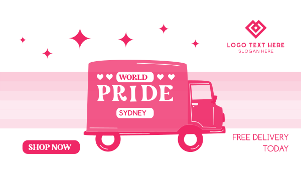 World Pride Sydney Promo Facebook Event Cover Design