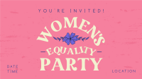 Women's Equality Celebration Animation Image Preview