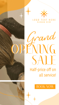 Salon Opening Discounts Instagram reel Image Preview