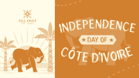 Ivory Coast Independence Day Animation Image Preview