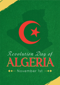 Algeria Revolution Day  Poster Image Preview