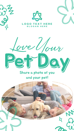 Pet Day Doodles Instagram story Image Preview