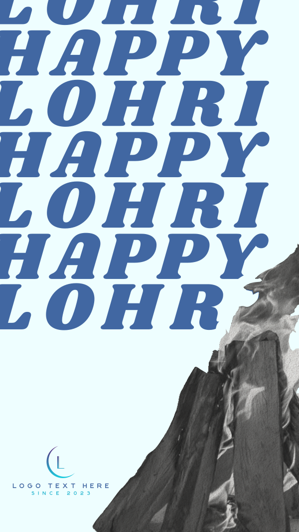 Vintage Retro Lohri Facebook Story Design Image Preview