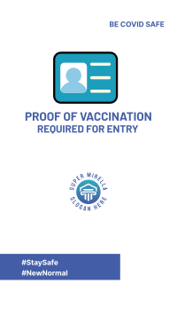 Vaccine ID Requirement Facebook Story Image Preview