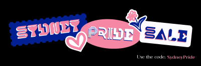 Sydney Pride Stickers Twitter header (cover) Image Preview