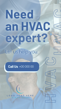 HVAC Expert Instagram story Image Preview