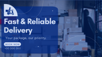 Reliable Courier Delivery Facebook event cover Image Preview