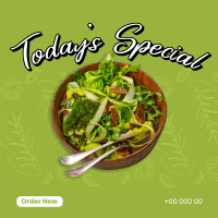 Salad Cravings Instagram Post Design