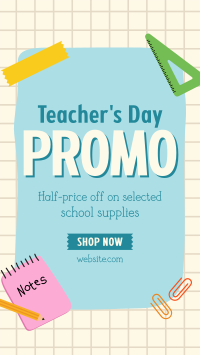 Teacher's Day Deals Instagram Reel Preview