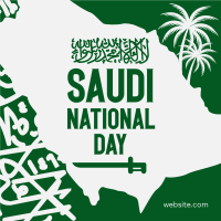 Saudi National Day Instagram post Image Preview