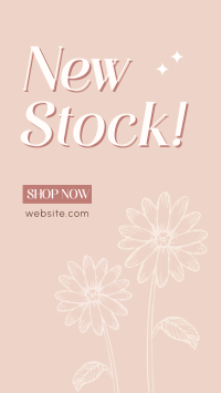 Blooming Floral TikTok Video Image Preview