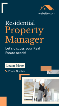 Property Management Specialist Instagram Reel Image Preview