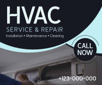 HVAC Services For All Facebook Post Design