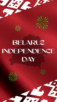 Belarus Independence Day TikTok Video Image Preview