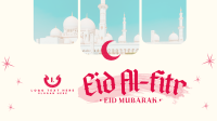 Modern Eid Al Fitr Facebook Event Cover Design