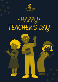 World Teacher's Day Poster Image Preview