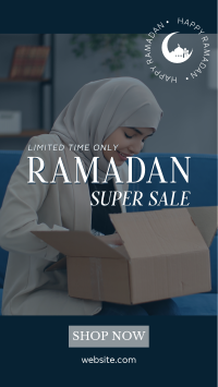 Ramadan Shopping Sale Facebook story Image Preview