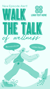 Walk Wellness Podcast Instagram reel Image Preview