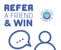 Refer a friend & win Facebook post Image Preview