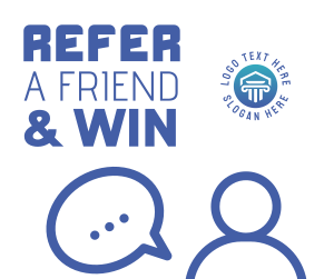 Refer a friend & win Facebook post Image Preview