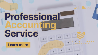 Professional Accounting Service Facebook event cover Image Preview