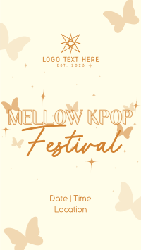 Mellow Kpop Fest Instagram Story Design