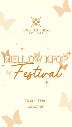 Mellow Kpop Fest Instagram story Image Preview