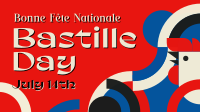 Bastille Day Geometric Animation Preview