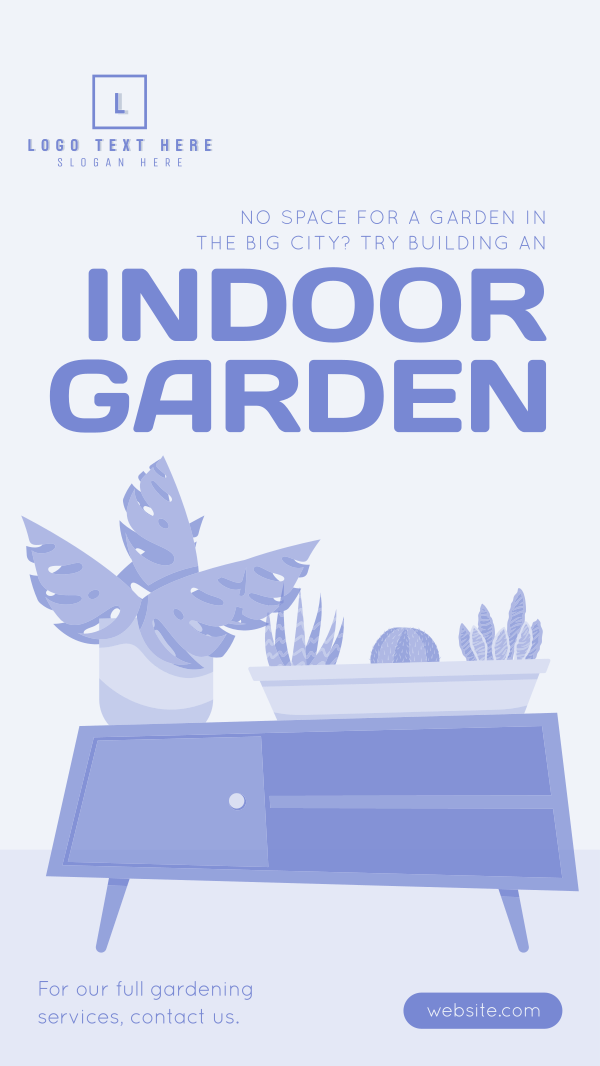 Living Garden Instagram Story Design Image Preview