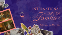 Renaissance Collage Day of Families Facebook Event Cover Design