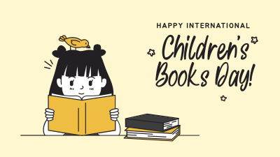 Children's Book Day Facebook event cover Image Preview