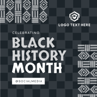 Black History Celebration Linkedin Post Design