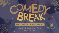 Comedy Break Podcast Animation Design