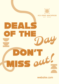 Limited Deals Minimalism Flyer Image Preview