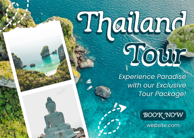 Thailand Tour Package Postcard Image Preview