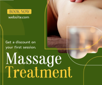 Relaxing Massage Facebook post Image Preview
