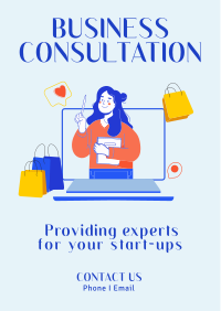 Online Business Consultation Flyer Image Preview