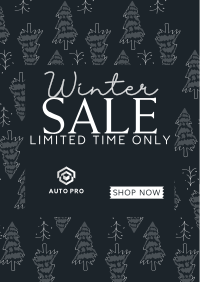 Winter Pines Sale Poster Image Preview